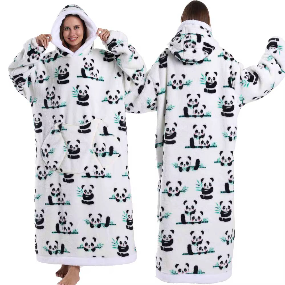 CozyCloud™ Hoodie Blanket
