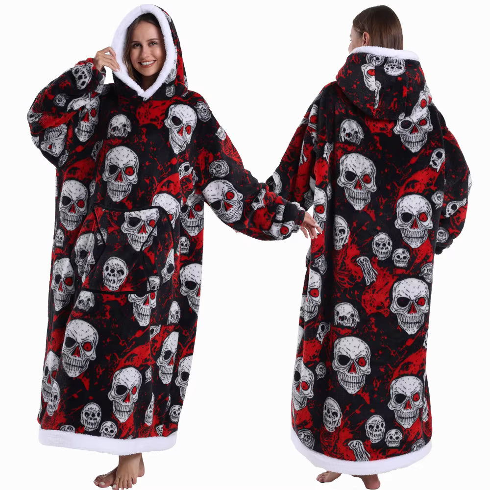 CozyCloud™ Hoodie Blanket