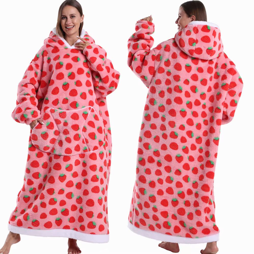 CozyCloud™ Hoodie Blanket