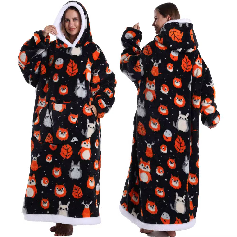 CozyCloud™ Hoodie Blanket