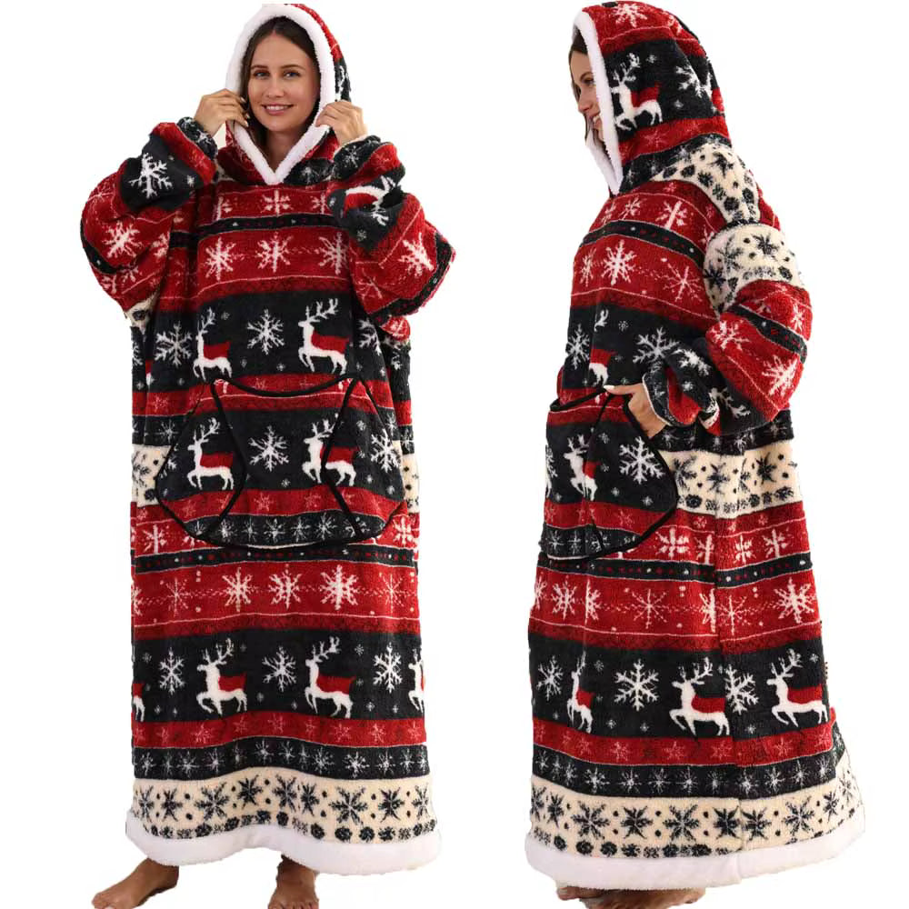 CozyCloud™ Hoodie Blanket