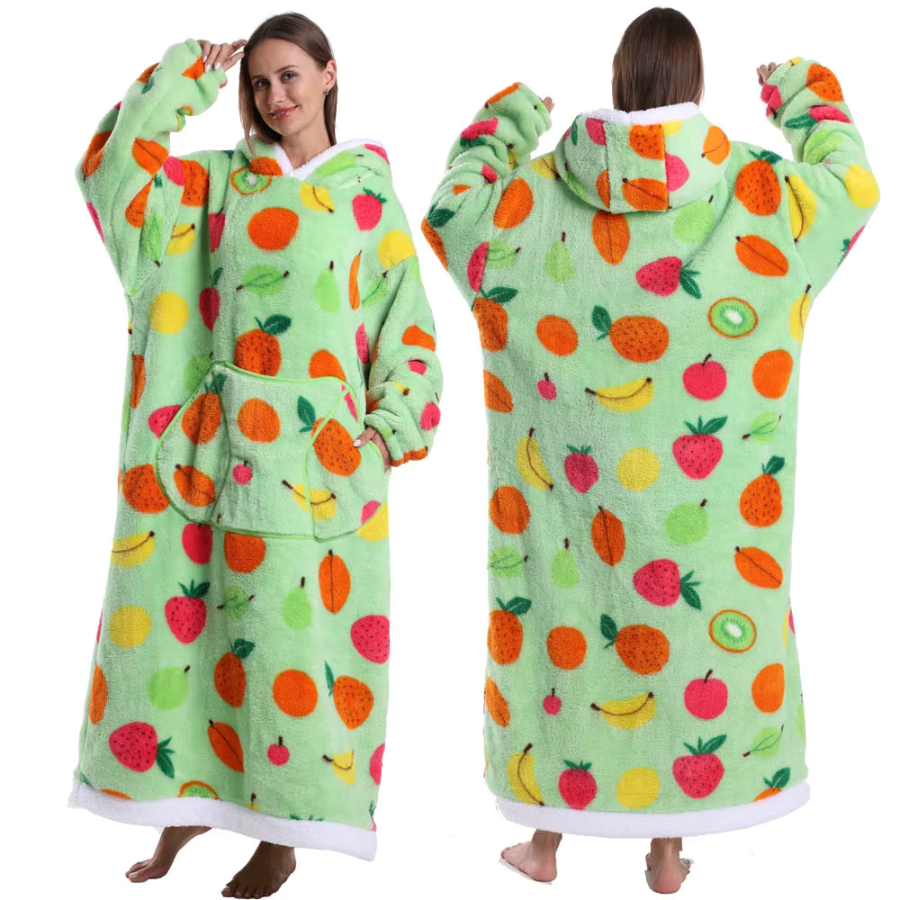 CozyCloud™ Hoodie Blanket