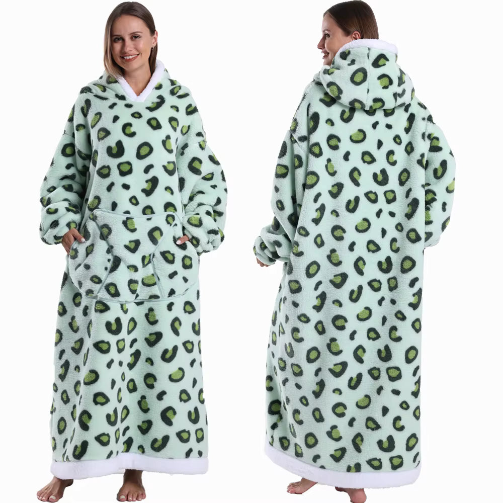 CozyCloud™ Hoodie Blanket