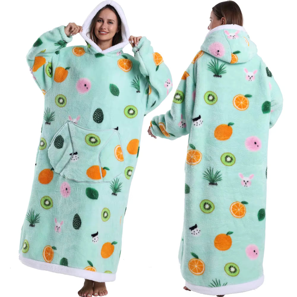 CozyCloud™ Hoodie Blanket
