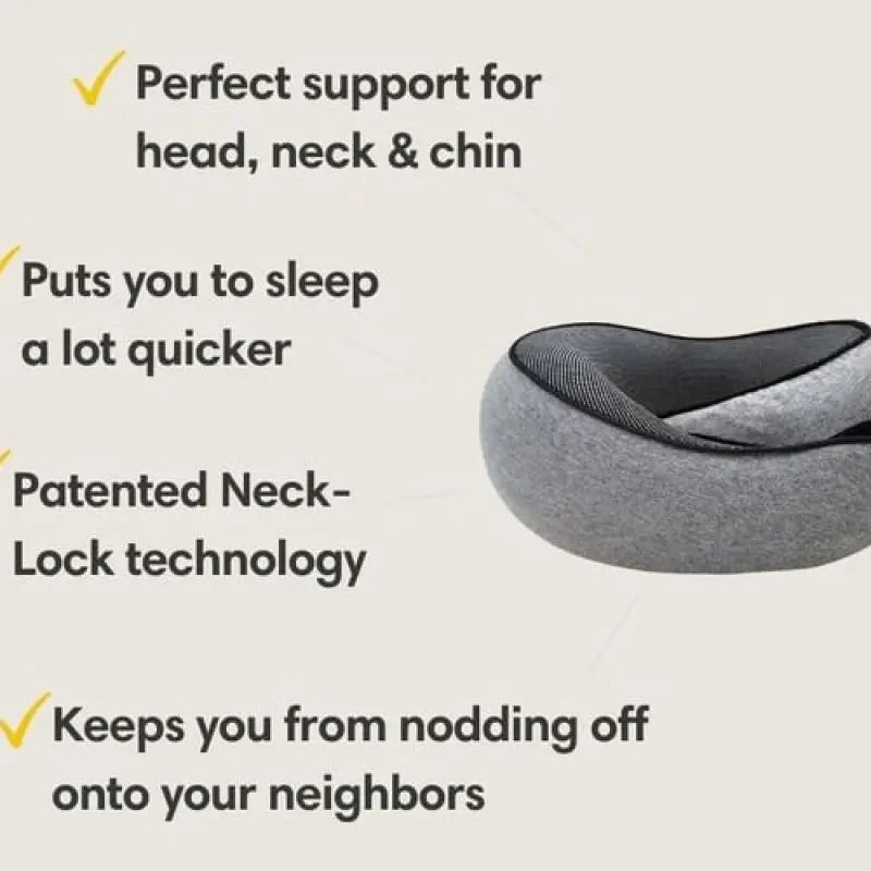 "SnuggleWaves™ Travel Neck Cloud"