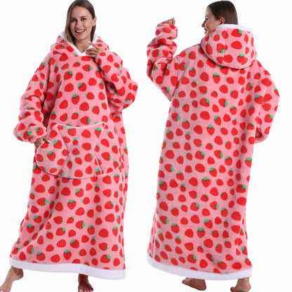 CozyCloud™ Hoodie Blanket