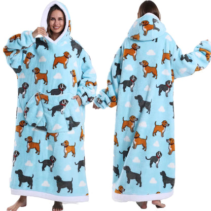 CozyCloud™ Hoodie Blanket