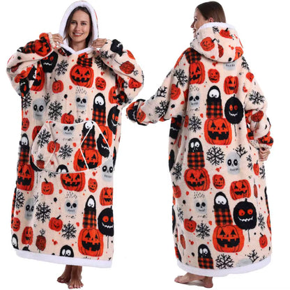 CozyCloud™ Hoodie Blanket