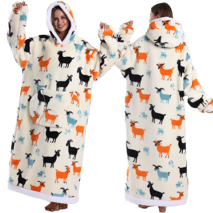 CozyCloud™ Hoodie Blanket