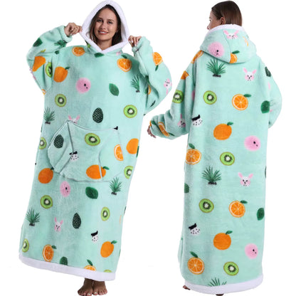 CozyCloud™ Hoodie Blanket