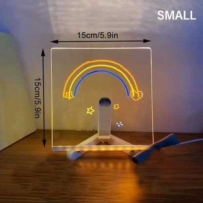 GlowBright™ LED Drawing Board – Magical Screen-Free Creativity for Kids