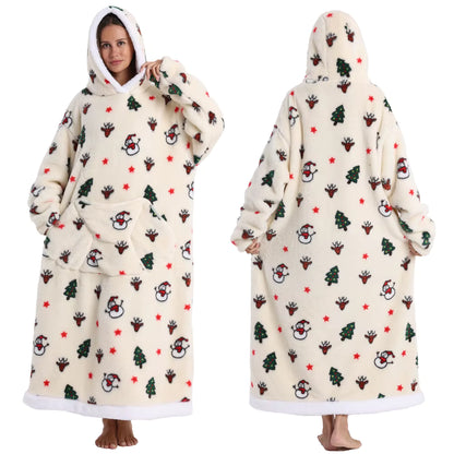 CozyCloud™ Hoodie Blanket
