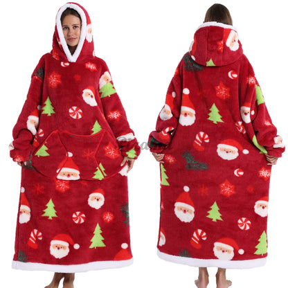 CozyCloud™ Hoodie Blanket