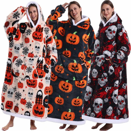 CozyCloud™ Hoodie Blanket