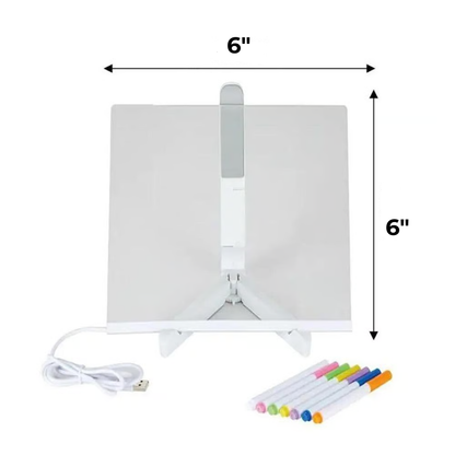 GlowBright™ LED Drawing Board – Magical Screen-Free Creativity for Kids