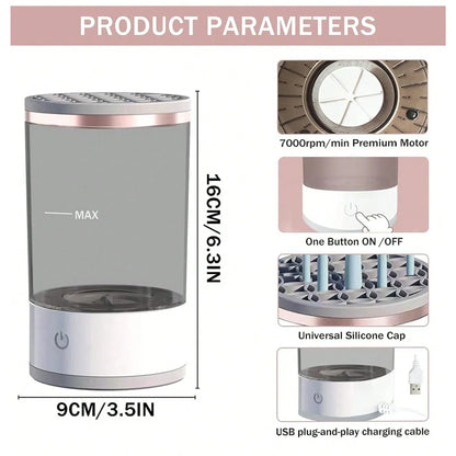 BrushEase Pro: Instant Clean & Dry